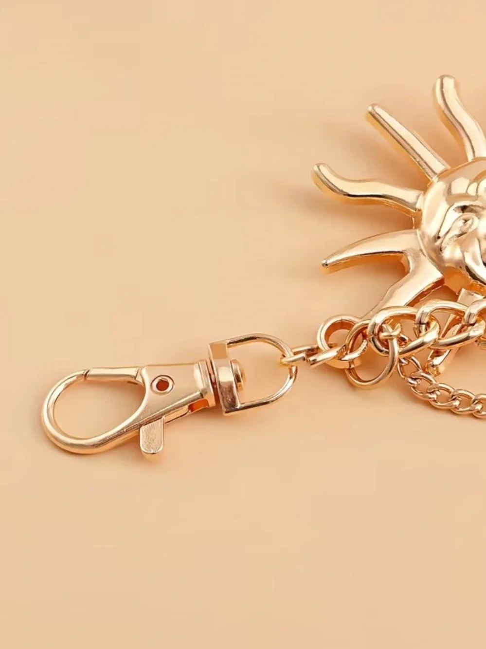NEW! Trendy Gold Sunburst Layered Waist Chain Belt. 🌞 A7-226